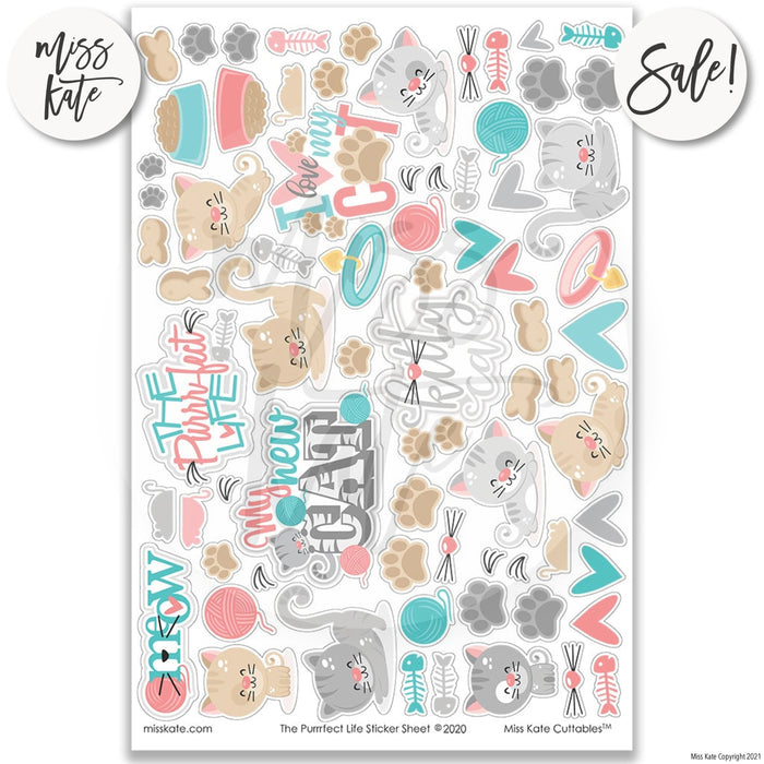 The Purrrfect Life - Paper & Sticker Kit 12X12 (Ds)