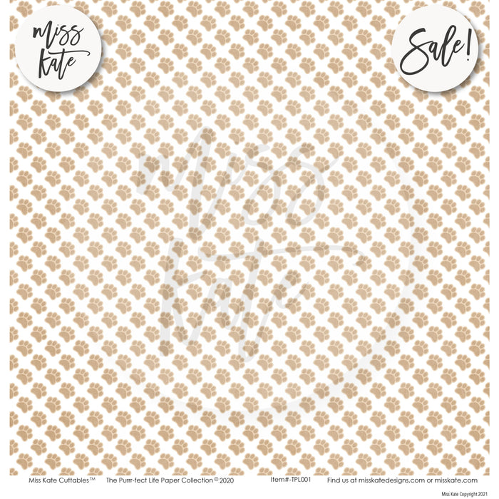 The Purrrfect Life - Paper & Sticker Kit 12X12 (Ds)