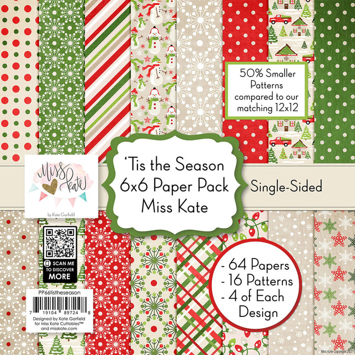 Tis The Season - 6X6 Paper Pack (Ss)