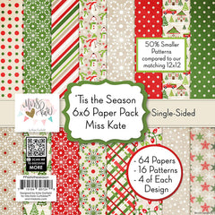 Tis The Season - 6X6 Paper Pack (Ss)