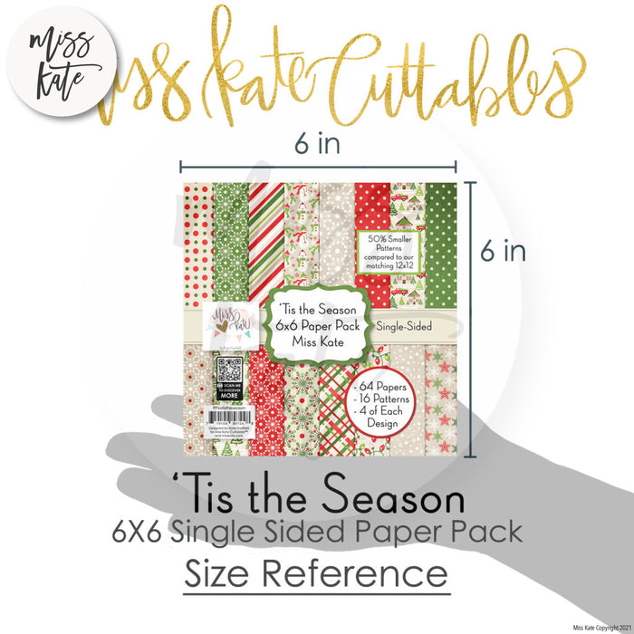 Tis The Season - 6X6 Paper Pack (Ss)
