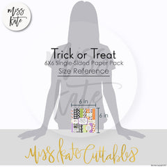 Trick Or Treat - 6X6 Paper Pack (Ss)