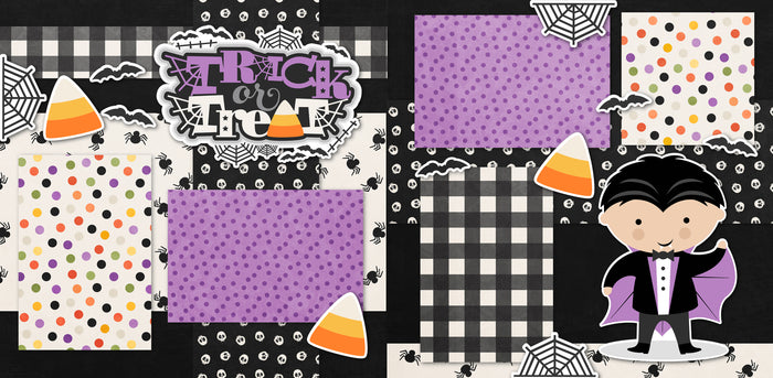 Trick or Treat-Vampire Page Kit