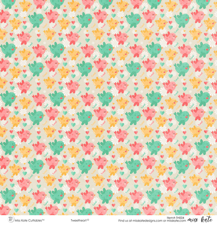 Tweetheart - Double Sided Paper Pack