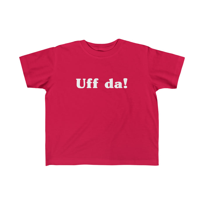 Uff Da Toddler Tee Scandinavian Design Studio