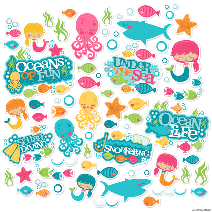 Under The Sea - Die Cuts 60+