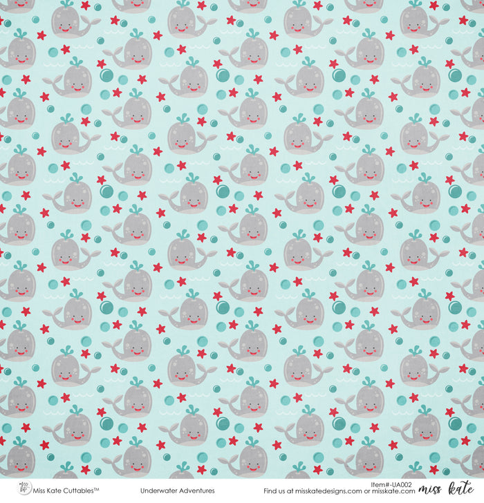 Underwater Adventures - Paper Pack Single Sided