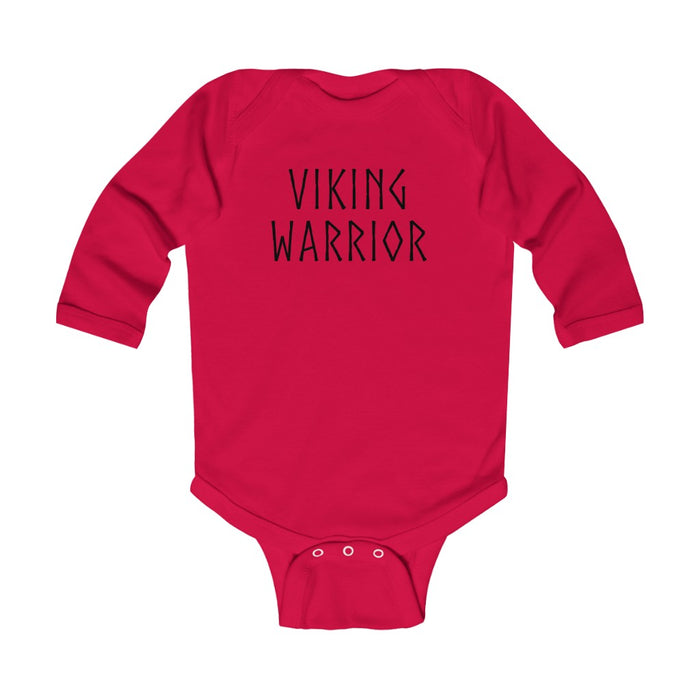 Viking Warrior Long Sleeve Bodysuit Scandinavian Design Studio