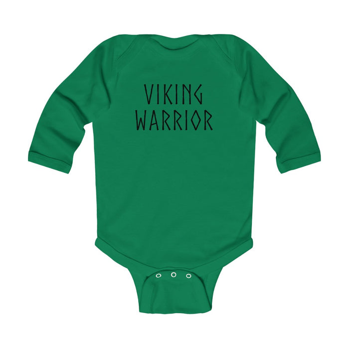 Viking Warrior Long Sleeve Bodysuit Scandinavian Design Studio