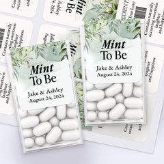 Watercolor Greenery Tic Tac Labels - XOXOKristen