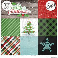 White Christmas - Paper & Sticker Kit 12X12 (Ds)