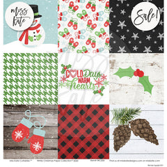 White Christmas - Paper & Sticker Kit 12X12 (Ds)