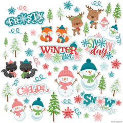Winter Woodland - Die Cuts 60+