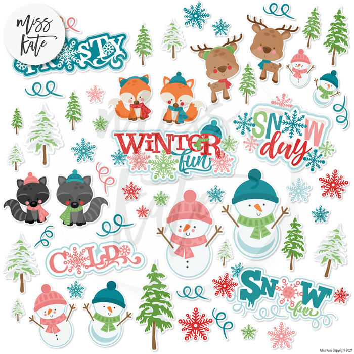 Winter Woodland - Die Cuts 60+