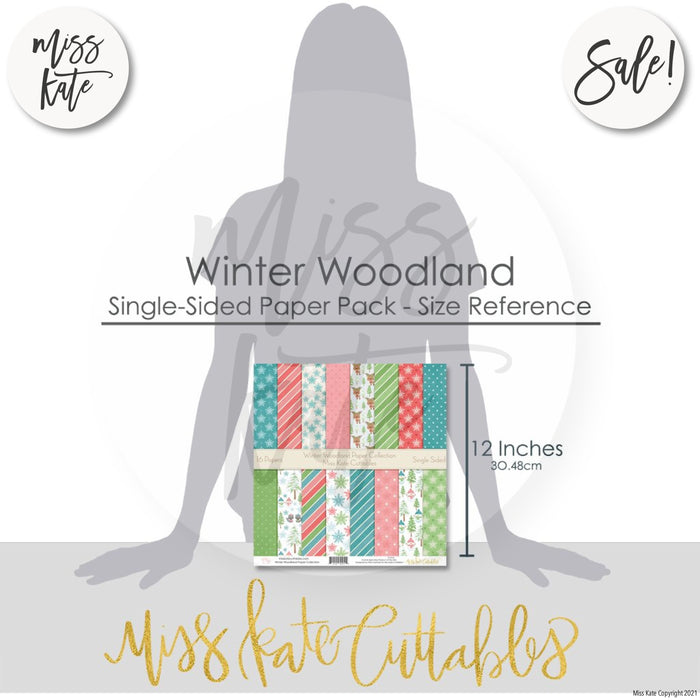 Winter Woodland - Paper Pack 12X12 (Ss)