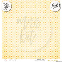 Yellow Patterns - Paper Pack 12X12 (Ss)