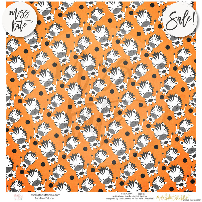 Zoo Fun - Paper Pack 12X12 (Ss)