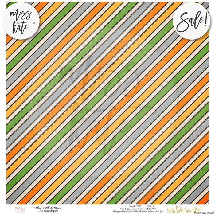 Zoo Fun - Paper Pack 12X12 (Ss)