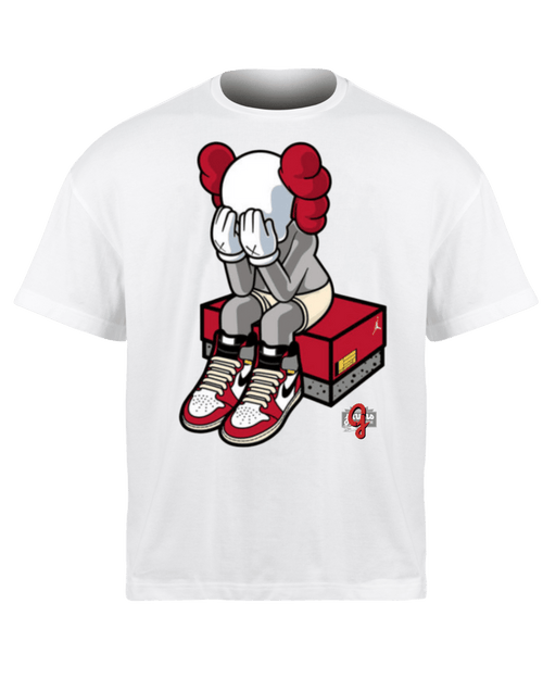 Jordan 1 Union Kaws - Original Jawns - White T-Shirt - T-Shirt - Jawns on Fire Sneakers & Shoes