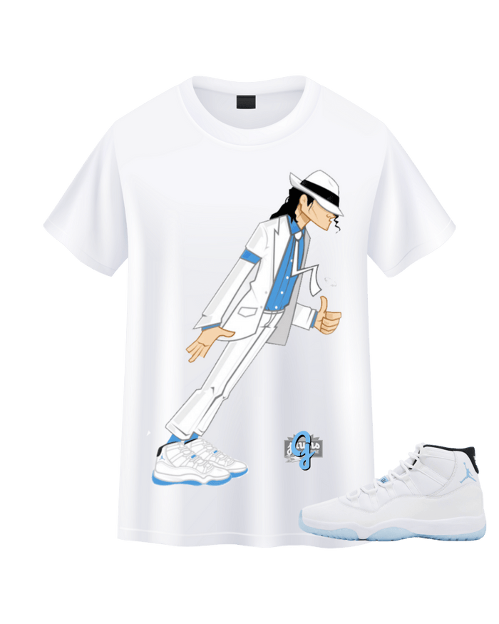 Jordan 11 Columbia MJ - Original Jawns - White T-Shirt - T-Shirt - Jawns on Fire Sneakers & Shoes