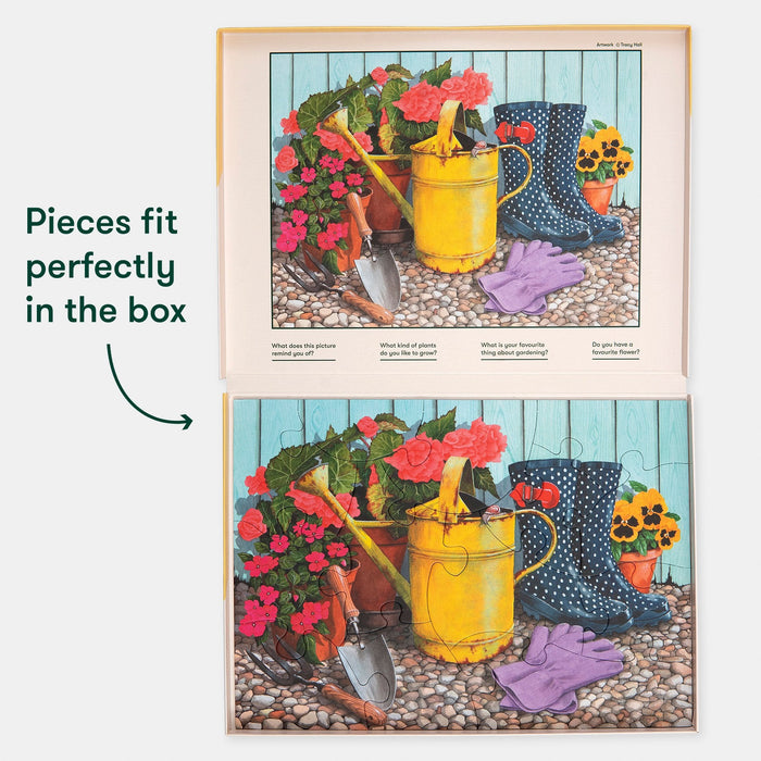 13-Piece Jigsaw Puzzle Blooming Lovely