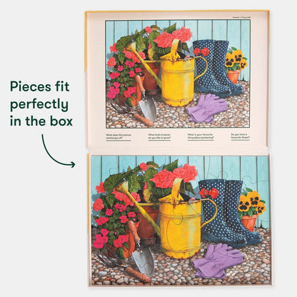 13-Piece Jigsaw Puzzle Blooming Lovely