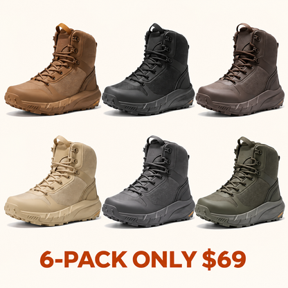 Men's Lace-Up Tactical Boots