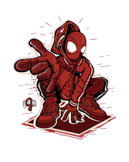 Jordan 4 Nigel Sylvester Spiderman - Original Jawns - White T-Shirt - T-Shirt - Jawns on Fire Sneakers & Shoes
