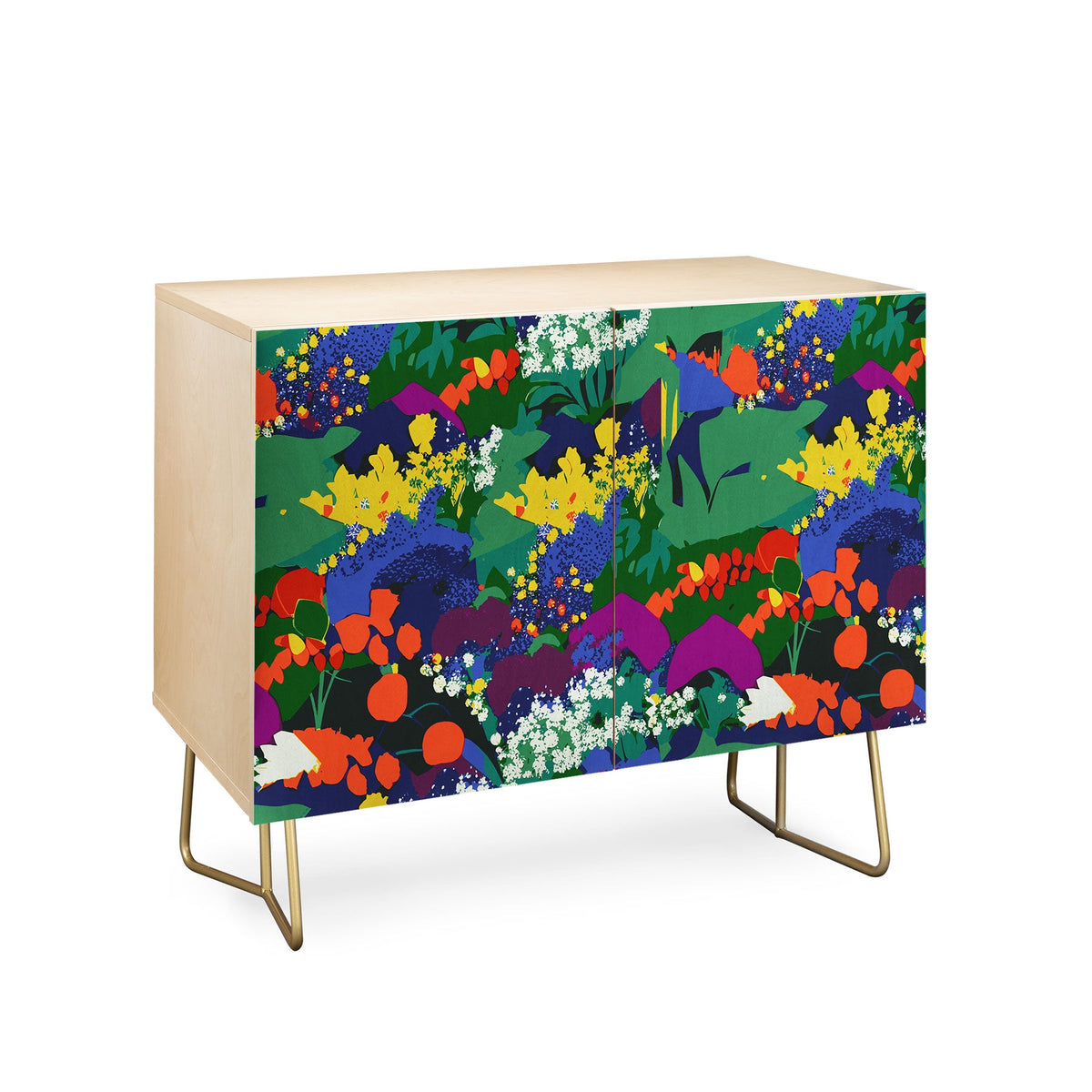 83 Oranges A Beautifully Dark Mind Credenza