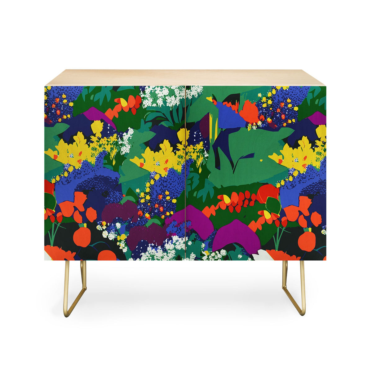 83 Oranges A Beautifully Dark Mind Credenza