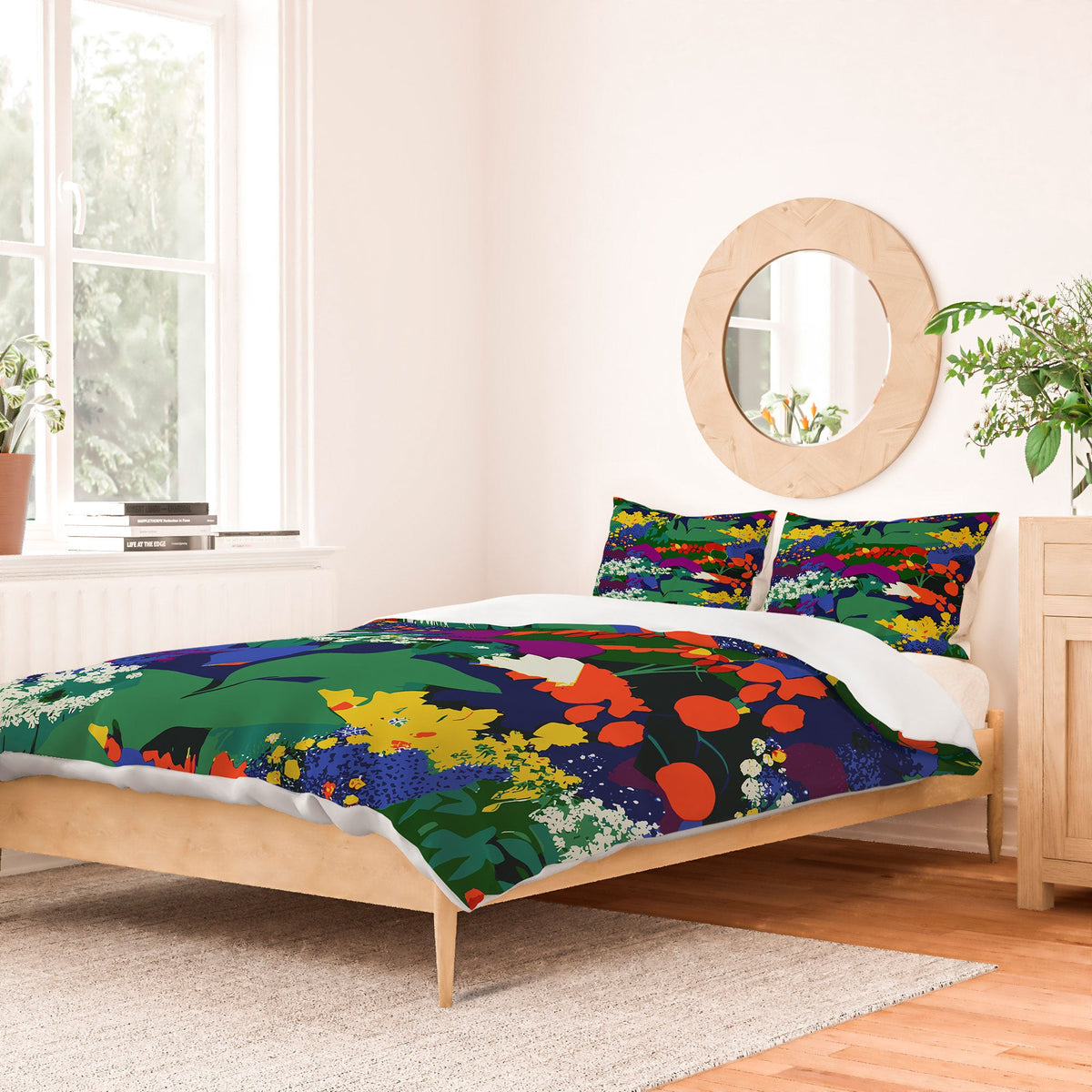 83 Oranges A Beautifully Dark Mind Duvet Cover