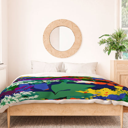 83 Oranges A Beautifully Dark Mind Duvet Cover