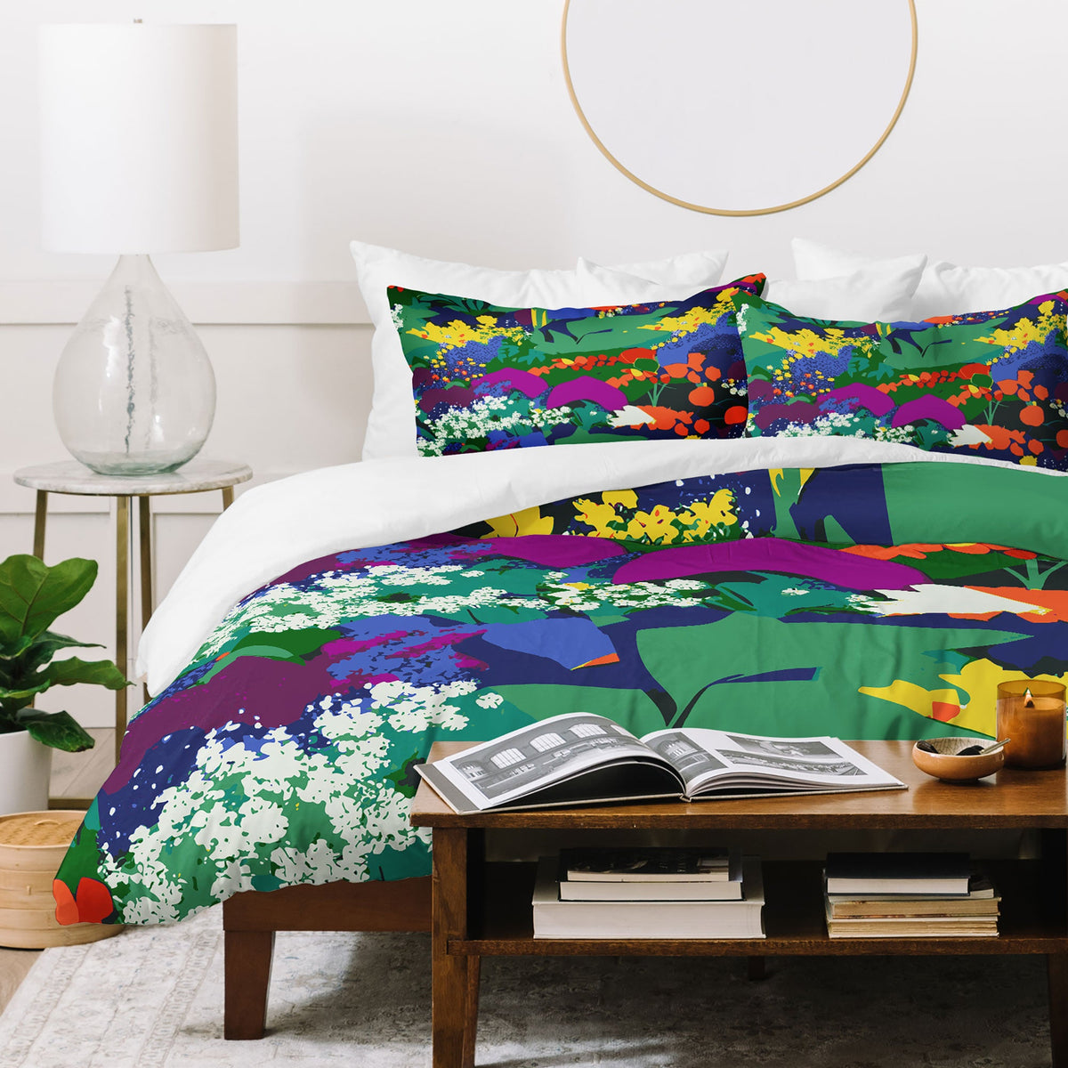 83 Oranges A Beautifully Dark Mind Duvet Cover