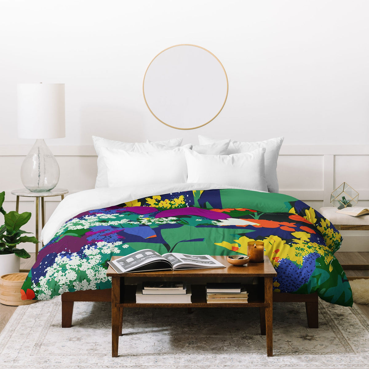 83 Oranges A Beautifully Dark Mind Duvet Cover
