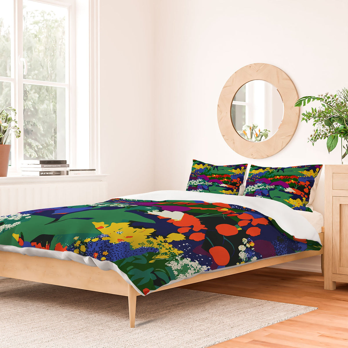 83 Oranges A Beautifully Dark Mind Duvet Cover