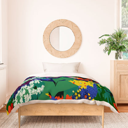 83 Oranges A Beautifully Dark Mind Duvet Cover