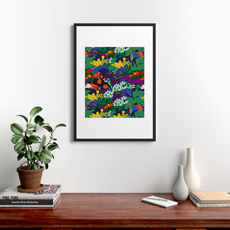 83 Oranges A Beautifully Dark Mind Framed Art Print