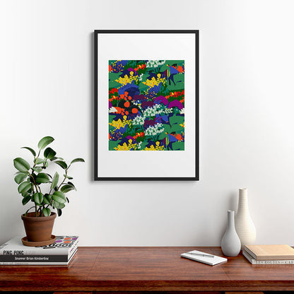 83 Oranges A Beautifully Dark Mind Framed Art Print