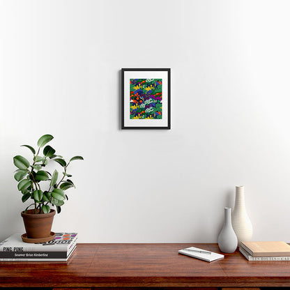 83 Oranges A Beautifully Dark Mind Framed Art Print