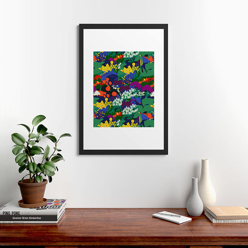 83 Oranges A Beautifully Dark Mind Framed Art Print