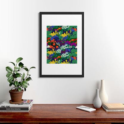 83 Oranges A Beautifully Dark Mind Framed Art Print