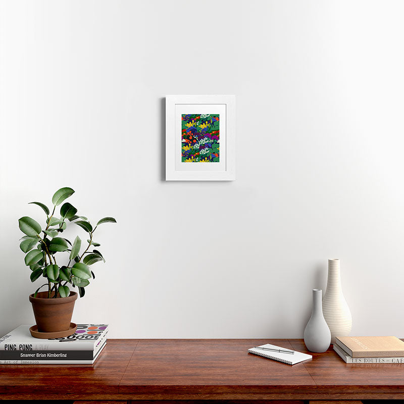 83 Oranges A Beautifully Dark Mind Framed Art Print