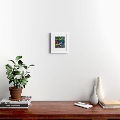 83 Oranges A Beautifully Dark Mind Framed Art Print
