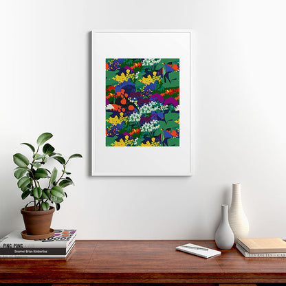 83 Oranges A Beautifully Dark Mind Framed Art Print