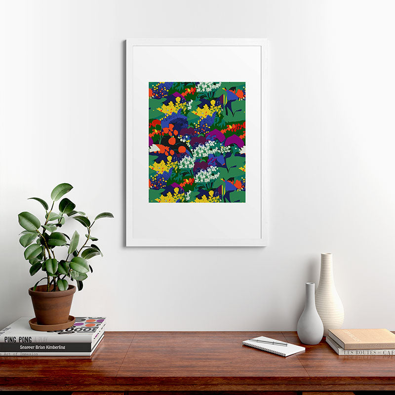 83 Oranges A Beautifully Dark Mind Framed Art Print