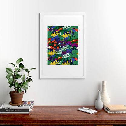 83 Oranges A Beautifully Dark Mind Framed Art Print