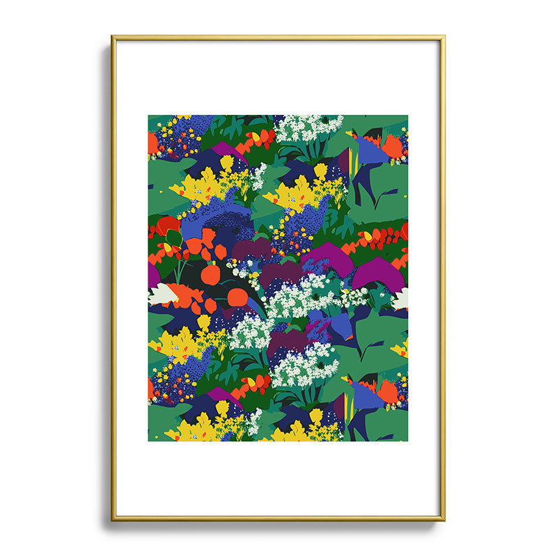 83 Oranges A Beautifully Dark Mind Metal Framed Art Print