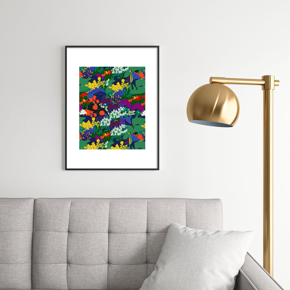 83 Oranges A Beautifully Dark Mind Metal Framed Art Print