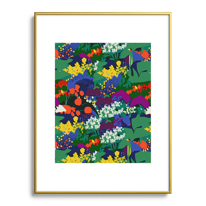83 Oranges A Beautifully Dark Mind Metal Framed Art Print
