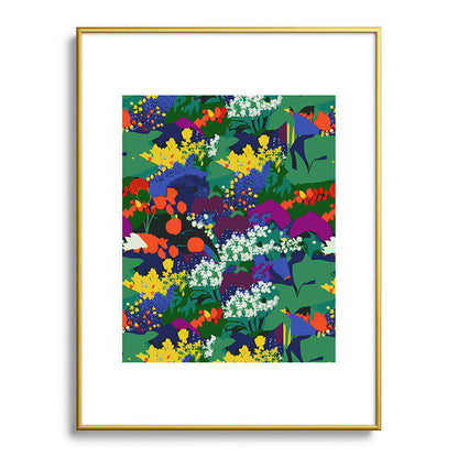 83 Oranges A Beautifully Dark Mind Metal Framed Art Print